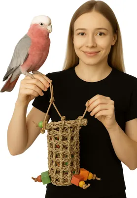 Produktbild von Futterhülse - ein Knusperspielzeug für alle Papageien