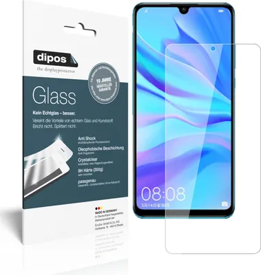 Produktbild von 2x ochranná fólie pro Huawei P30 Lite New Edition - anti-shock 9H fólie dipos Glass plastové sklo