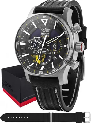 Produktbild von Vostok Europe VR42-595A732 Herrenuhr Solar Expedition North Pole Polar Poppy Gelb