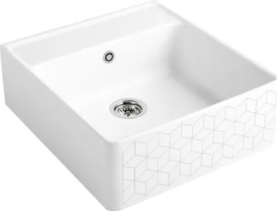 Produktbild von Villeroy & Boch Keramikspüle 632061M1, Spülstein Einzelbecken Spülsteine - inkl.