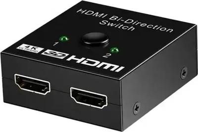 Produktbild von HDMI-Splitter 4K 2.0 1x2 Signalverstärker 10m Eingang 15m Ausgang 5,2x4,8x2,0cm