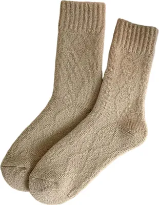 Produktbild von Winter-Fleece-gefütterte Socken für Damen, kuschelig weich, warm, dick, wärmende Socken für kaltes Wetter