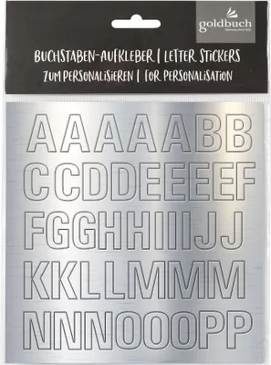 Produktbild von Goldbuch Silberklebebuchstaben