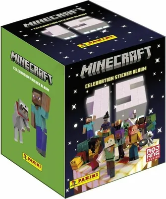 Produktbild von Minecraft Sticker Collection 15th Anniversary Celebration Display (36)