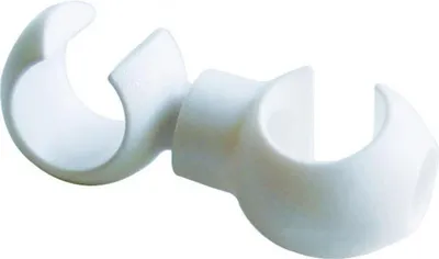 Produktbild von Jagwire Kabelverbinder Rotating Hook 5,0-5,5 mm Weiß - aufgeräumtes Cockpit o...