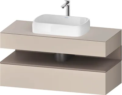 Produktbild von DURAVIT QA4732043830010 QTG KWTU WH Ek. 1200x550x600 Tp. Smt