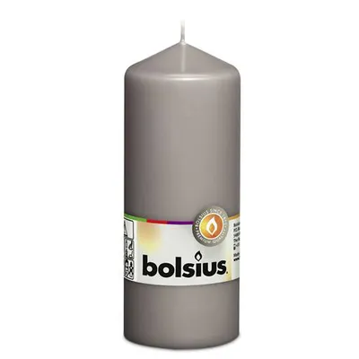 Obrázok produktu pre Sviečka Bolsius stĺpová teplá sivá 150/58 mm