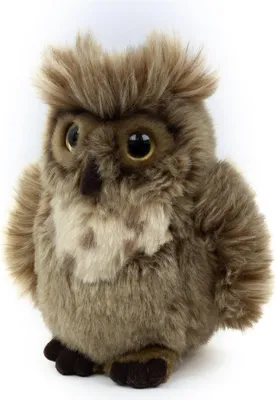 Produktbild von Uhu Kuscheltier Eule 17 cm braun