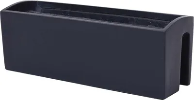 Immagine prodotto di Vaso da balcone BALKONA CLASSIC in fibra di vetro, antracite, 60x19x22 cm