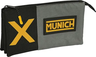 Produktbild von Munich Triple Federmäppchen Grün Mann Grün One Size