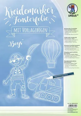 Produktbild von Fensterfolie Set Boys