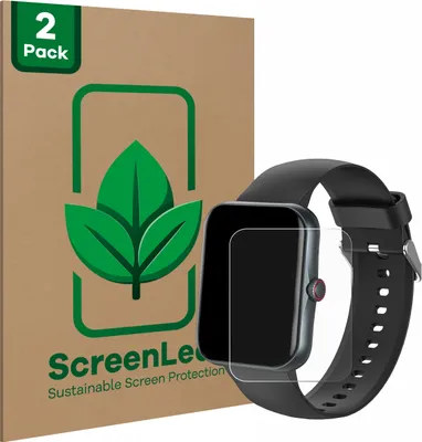 Produktbild von 2x ScreenLeaf Schutzfolie für Pthtechus S80K nachhaltiger Displayschutz Display Schutz Folie Klar Transparent