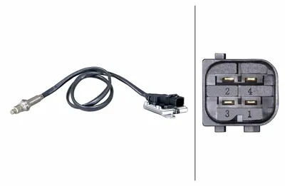 Produktbild von NOx-Sensor NOx-Katalysator 24 V M20X1,5 4-polig HELLA für u.a. MB ACTROS