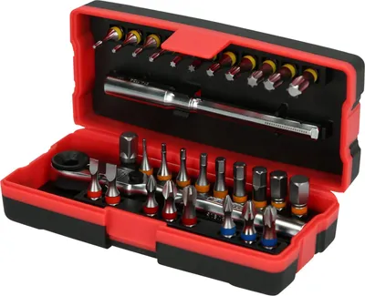 Produktbild von KS TOOLS 918.3015 1/4" Bit-Satz, 31-tlg
