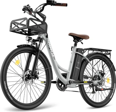 Produktbild von 26 palcový e-bike muži, mestský e-bike ženy 250W batéria 36V 20,3Ah Shimano 7S LCD šedá