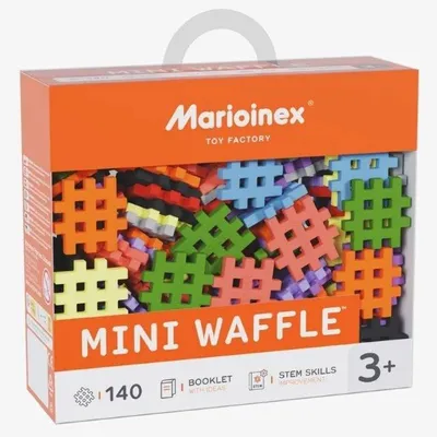 Produktbild von Marioinex Mini-Waffelbausteine Set 1, 140 Teile