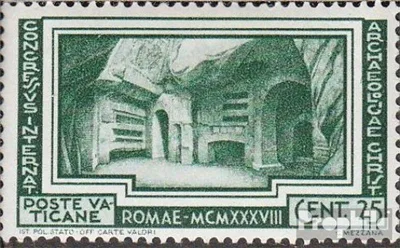 Produktbild von Briefmarken Vatikanstadt 1938 Mi 69 postfrisch Archäologiekongreß