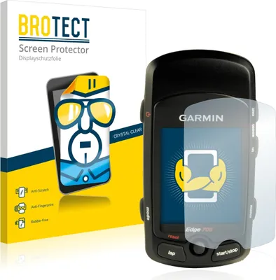 Produktbild von 2x Für Garmin Edge 705 Schutzfolie BROTECT Displayschutz Display Schutz Folie Klar Transparent
