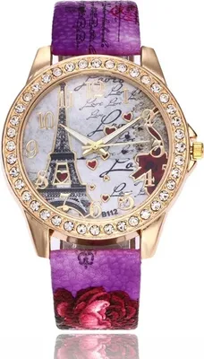 Immagine prodotto di Orologio Paris Viola - Eleganza e Stile per Donne KP12989