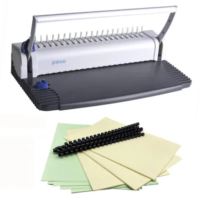 Produktbild von 1x PAVO Bindemaschine Bindegerät SMARTMASTER 2 Bindegerät inkl. 75 tlg. Starterset