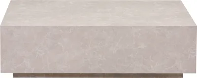 Produktbild von HOME DELUXE - Couchtisch Amiri XXL - Farbe: Beige, Größe: 120 x 80 cm, MDF Platte, bereits fertig montiert I Wohnzimmertisch Beistelltisch Sofatisch