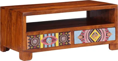 Produktbild von Couchtisch 90x50x40 cm Massivholz Akazie