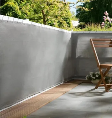 Produktbild von LIVARNO home Zaunsichtschutz, 500 x 100 cm Grau NEU