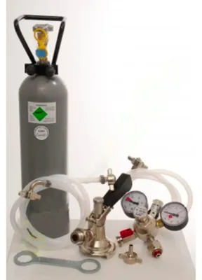 Immagine prodotto di Pacchetto accessori 2 con attacco fusto birra tipo S, 10mm! Tubo della birra, 2,0 kg di CO2 per 1 linea spillatore birra