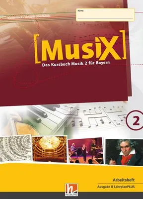 Immagine prodotto di MusiX 2 BY (Ausgabe ab 2017) Arbeitsheft 2