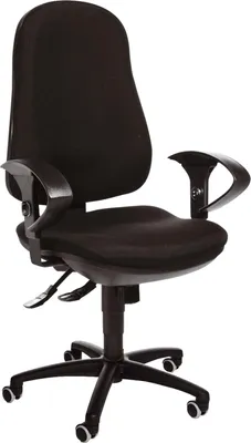 Zdjęcie produktu dla Topstar® 8550G20 Support® SY biurowe krzesło obrotowe bez podłokietników czarne