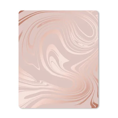 Produktbild von MuchoWow® Mauspad Mousepad Marmor - Roségold - Luxus 19x23 cm - Mousepads - Maus Mat - Pad - Mausunterlage - Mauspads - Spielen