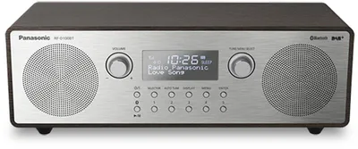 Zdjęcie produktu dla Panasonic RF-D100BT, Przenośny, Cyfrowy, DAB, DAB+, FM, 87,5 - 108 MHz, 10 W, LCD