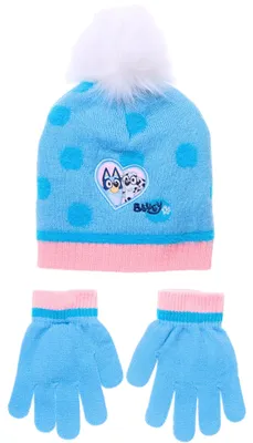 Produktbild von 2-tlg. Winter Set: Bluey Mütze & Handschuhe 52 cm