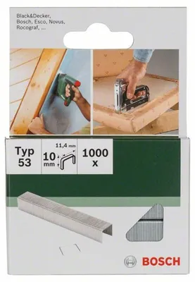 Produktbild von Bosch DIY DIY Klammern Typ53 11.4x0.74x10mm (1000) (2609255821)