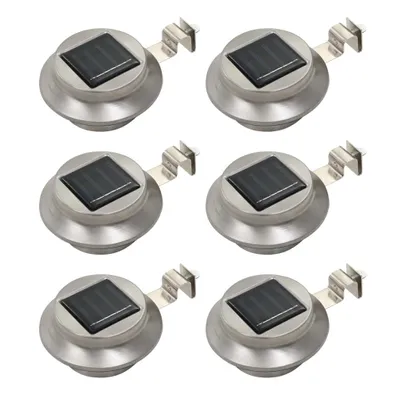 Obrázek produktu pro Zahradní solární lampy 6 ks LED kulaté 12 cm bílé