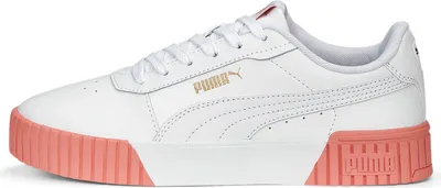 Produktbild von PUMA Carina 2.0 Sneaker Damen 09 - puma white/hibiscus flower/puma gold 40.5