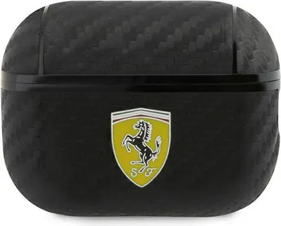 Produktbild von Etui Ferrari On TrackPolyuretánKryt na Airpods Pro 2 - Čierny