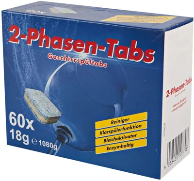 Produktbild von Spülmaschinentabs 2in1 weiß VE=60 Stück