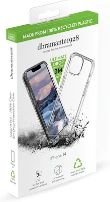 Produktbild von dbramante1928 Iceland Pro, Cover, Apple, iPhone 14, 15,5 cm (6.1"), Transparent