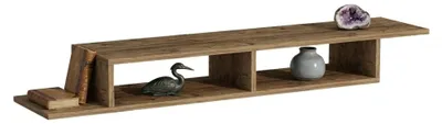 Produktbild von Ivrea - TV-Schrank, 120x30x18h cm, Eiche braun, 2 Fächer