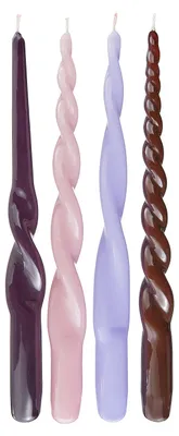 Produktbild von BUTLERS Kerze TWISTED 4er-Set