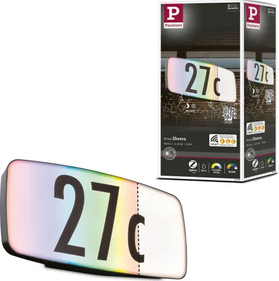 Produktbild von Paulmann LED Hausnummernleuchte Sheera
