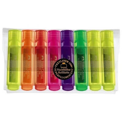 Immagine prodotto di Evidenziatore FABER-CASTELL TEXTLINER 1546, confezione da 8 pezzi