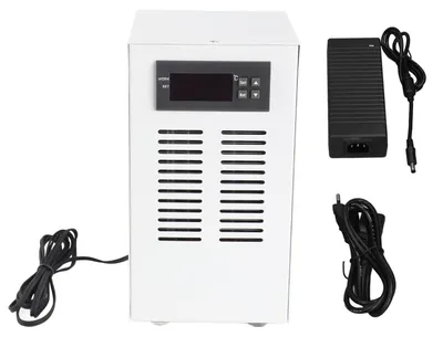 Obrázok produktu pre 72 W vodný chladič pre akváriá, 3 l/min, 30–35 dB, tichý chladiaci systém s konštantnou teplotou