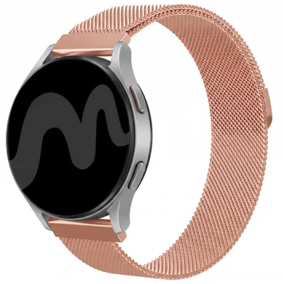 Productafbeelding van imoshion Milanees magnetisch bandje - Universeel 24 mm aansluiting - Rosé Goud, AI-gegenereerde afbeelding