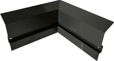 Produktbild von Renoplast Aluminium Sockelprofil C2 Sockelleiste, Sockelecke Innen 90°, Graphit