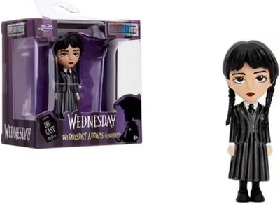 Obrázok produktu pre Jada Wednesday kovová figúrka Wednesday Addams Uniform 6,5 cm