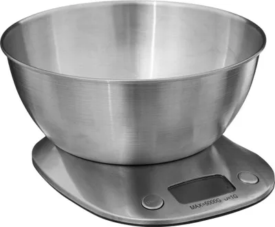 Immagine prodotto di Bilancia da cucina a batteria - Acciaio inossidabile