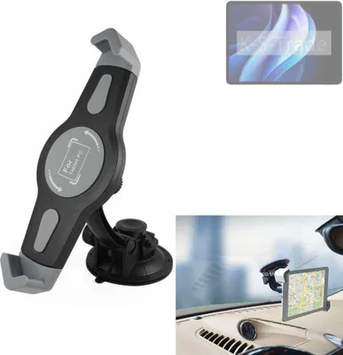 Produktbild von K-S-Trade Scheiben-Halterung für Tablets kompatibel mit Vivo Pad3 KFZ Tablet Saugnapf Auto Halterung Windschutzscheibe Holder Halter