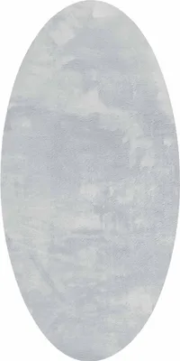Image de vidaXL Tapis ovales HUARTE Gris 80 x 150 cm 100 % polyester